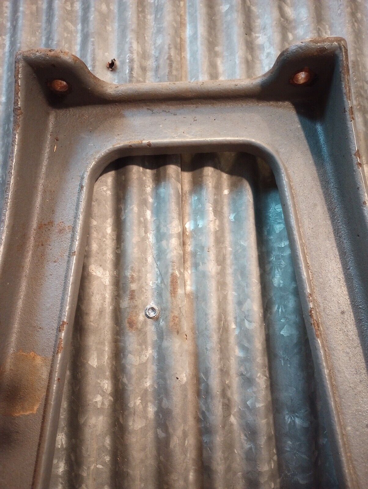 Pair of Cast Iron Machine Legs 30" Tall x 22" Wide