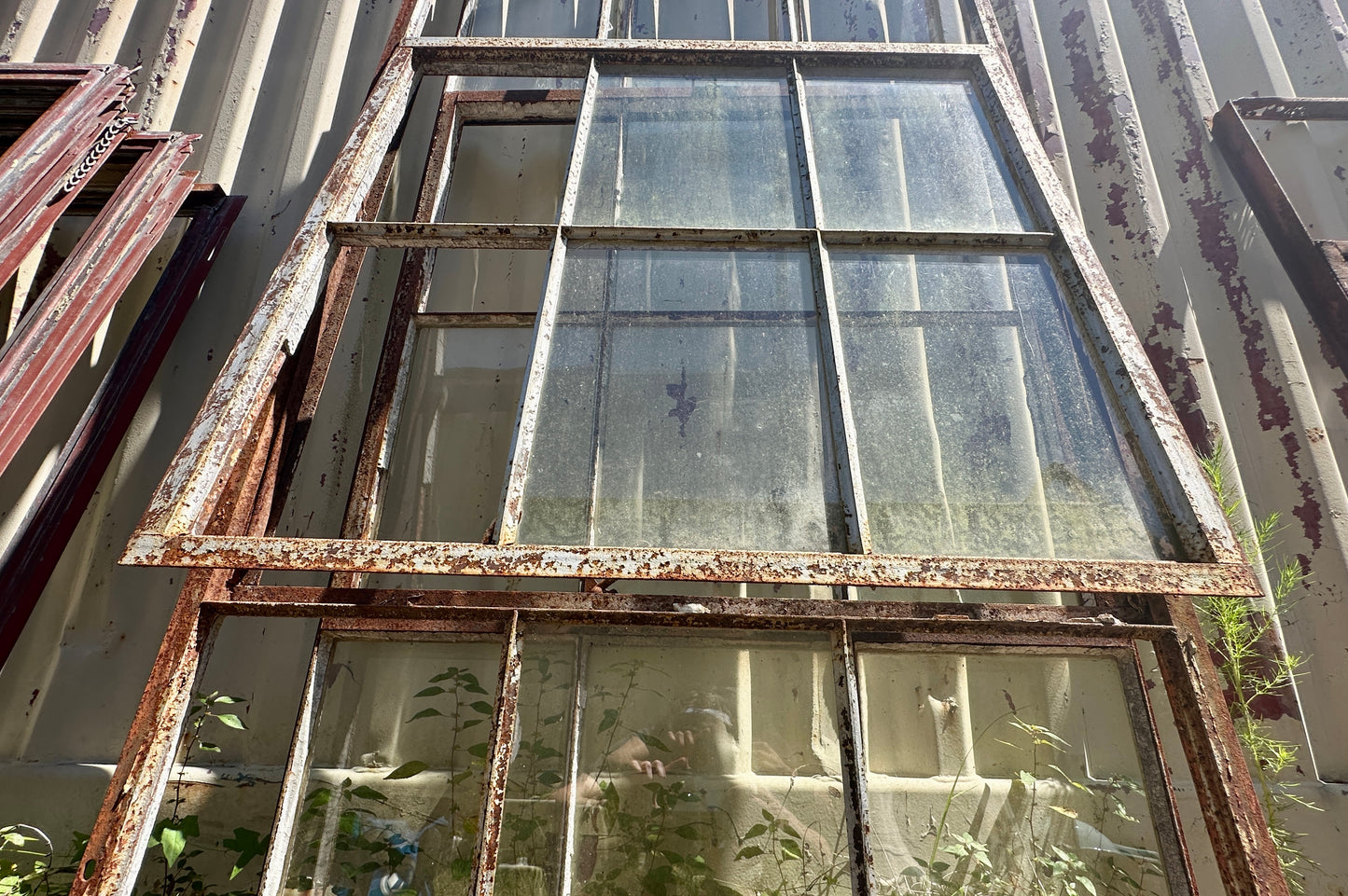 12-Pane Steel Casement Windows w/ Swing Out GA20355