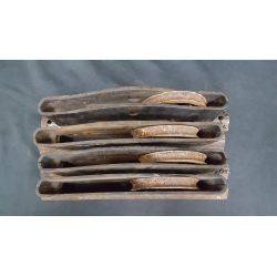 Set of 4 Cast Iron Pocket Door Roller Hardware #GA4303