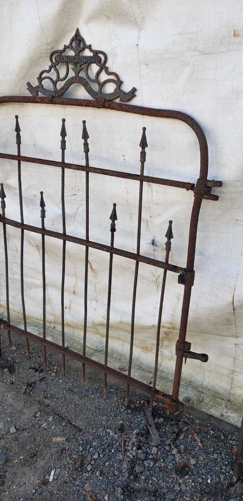 Wrought Iron Yard or Garden Gate 35" Wide by 41 3/4" Tall GA9594