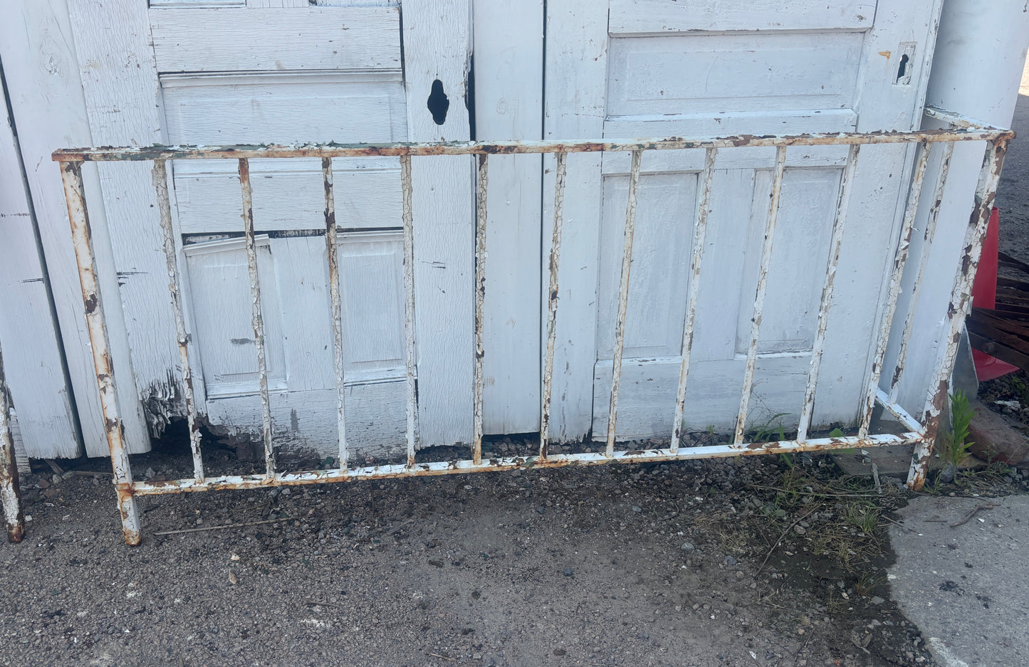 29 Feet of Wrought Iron Decorative Fence Panels GA21258