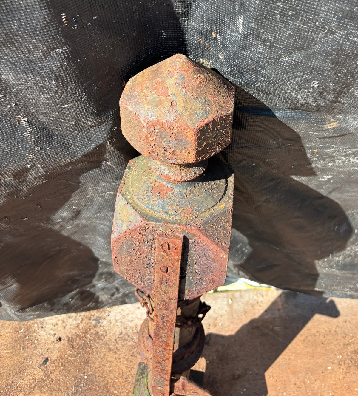 Cast Iron Newel Post GA21632