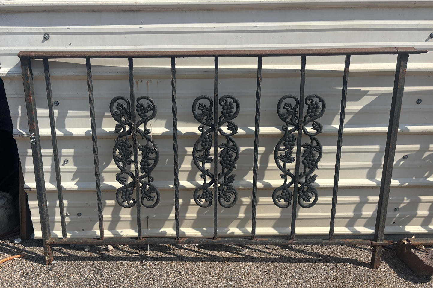 9 Feet of Iron Porch Railings GA21255