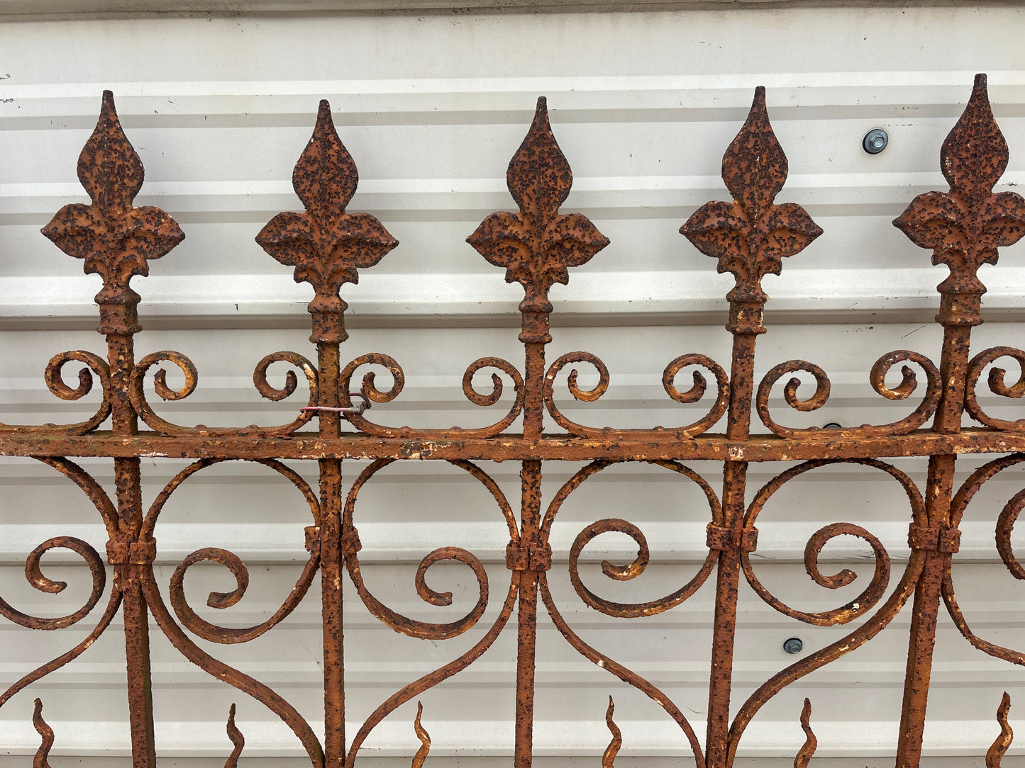 8 Foot Iron Fence Panel GA21295