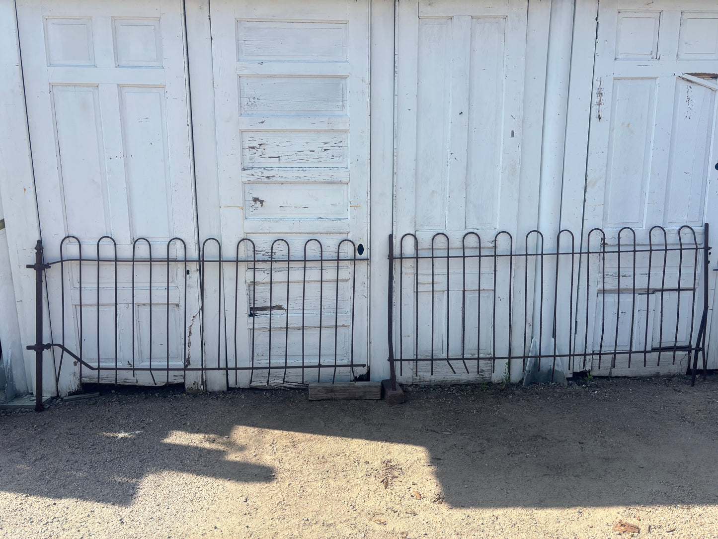 65 Feet of Wrought Iron Hairpin Fencing GA21239