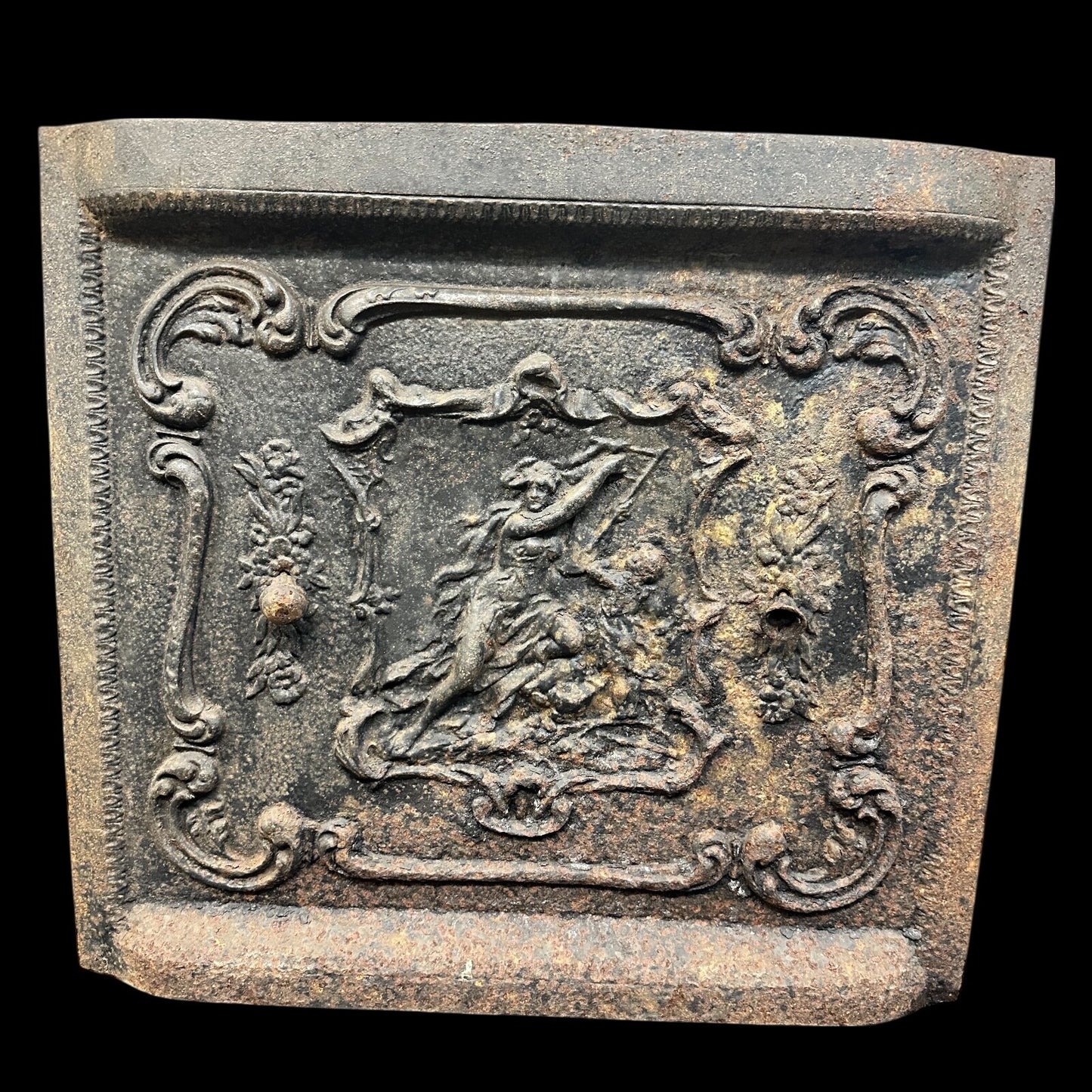 Antique Iron Fireplace Summer Cover GA20087