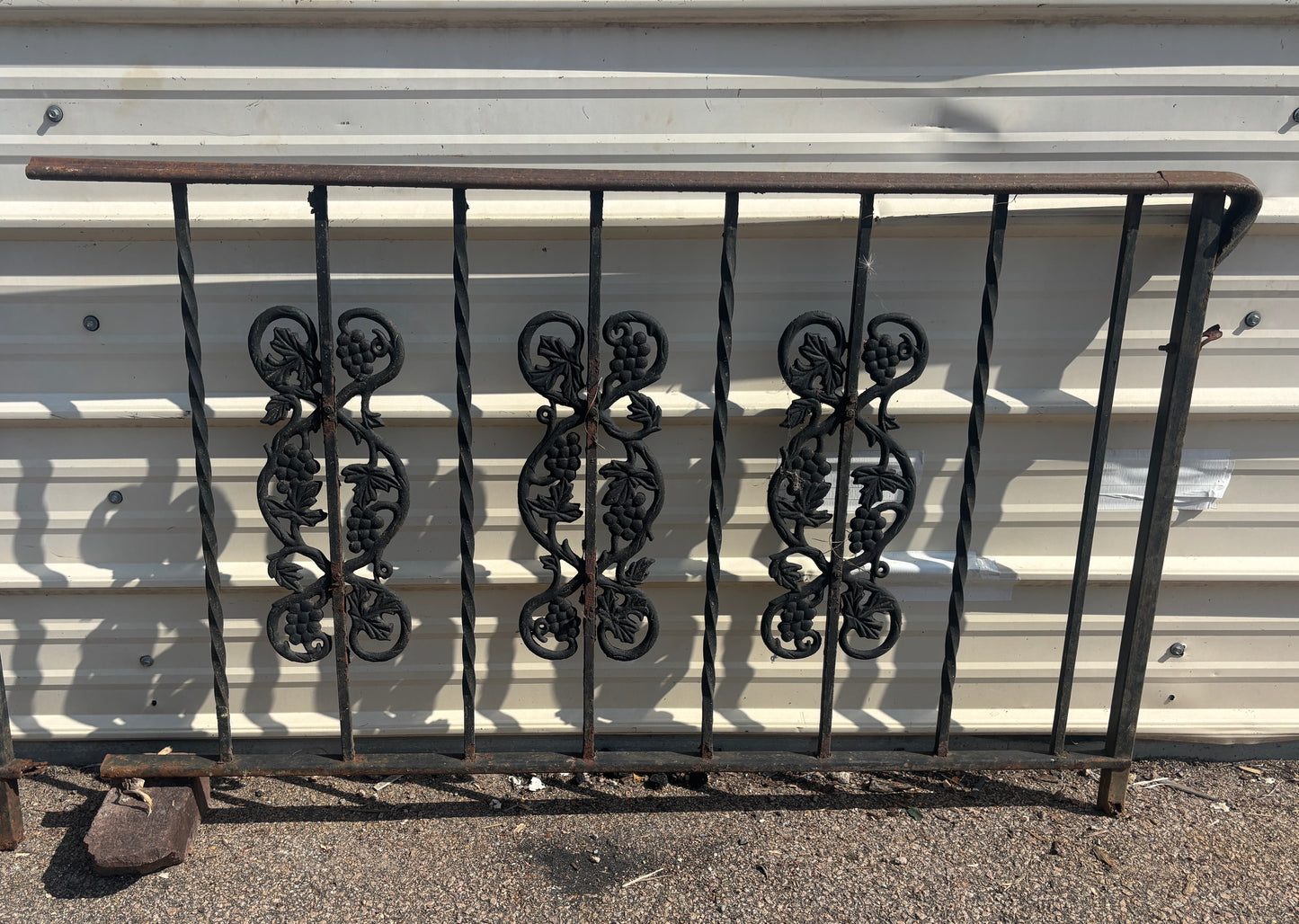 9 Feet of Iron Porch Railings GA21255