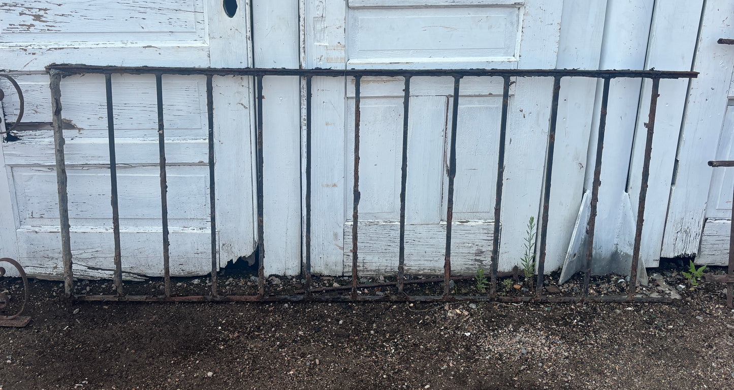 6 Foot Iron Fence Panel GA21301