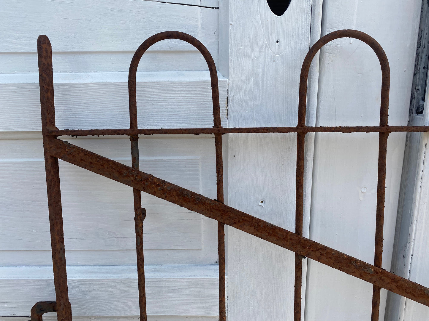 Antique Iron Gate GS20221 - 58 1/2" wide x 62 1/2" tall