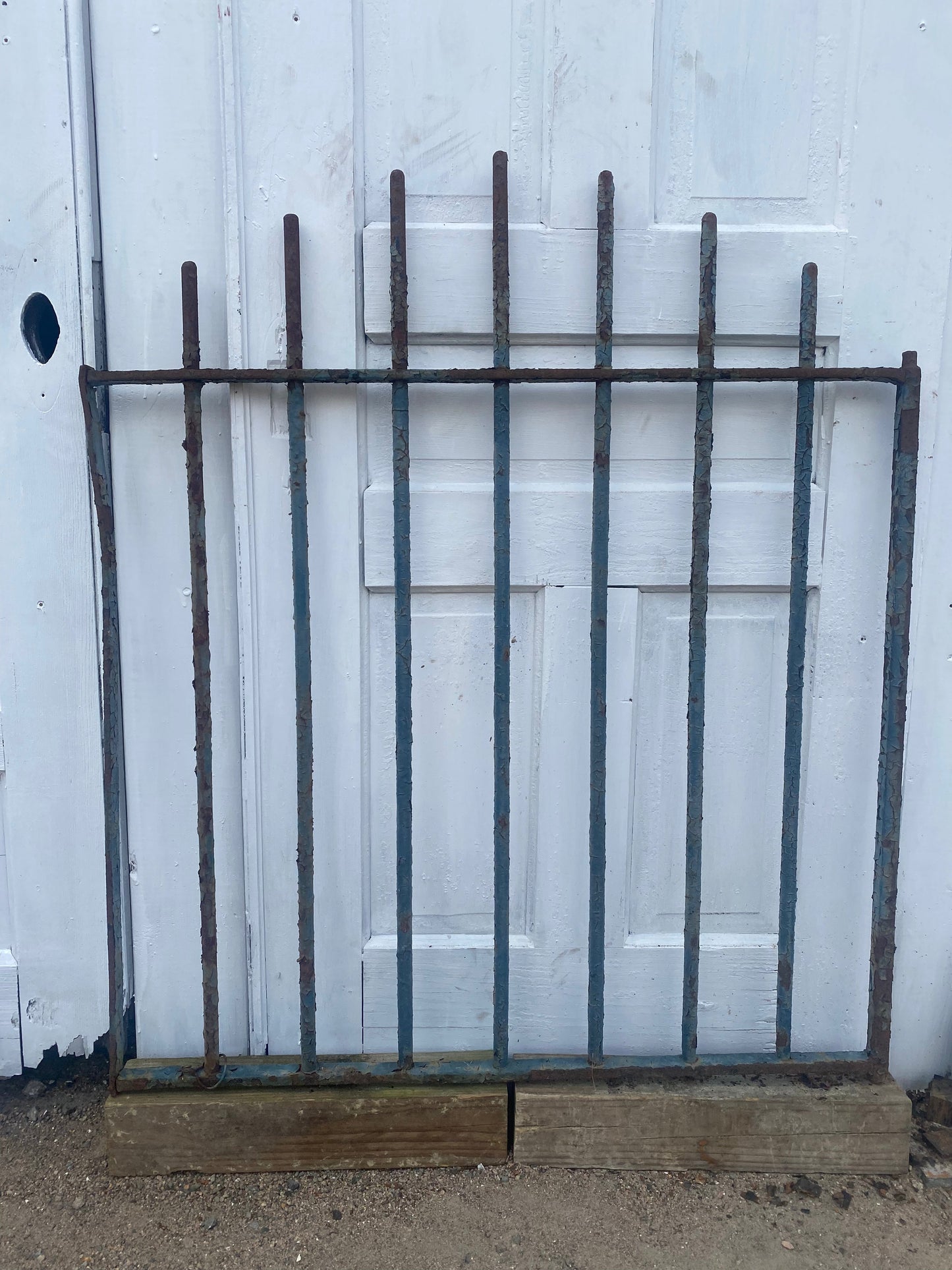 Antique Iron Gate GS20225 - 35 3/4" wide x 41 1/4" tall