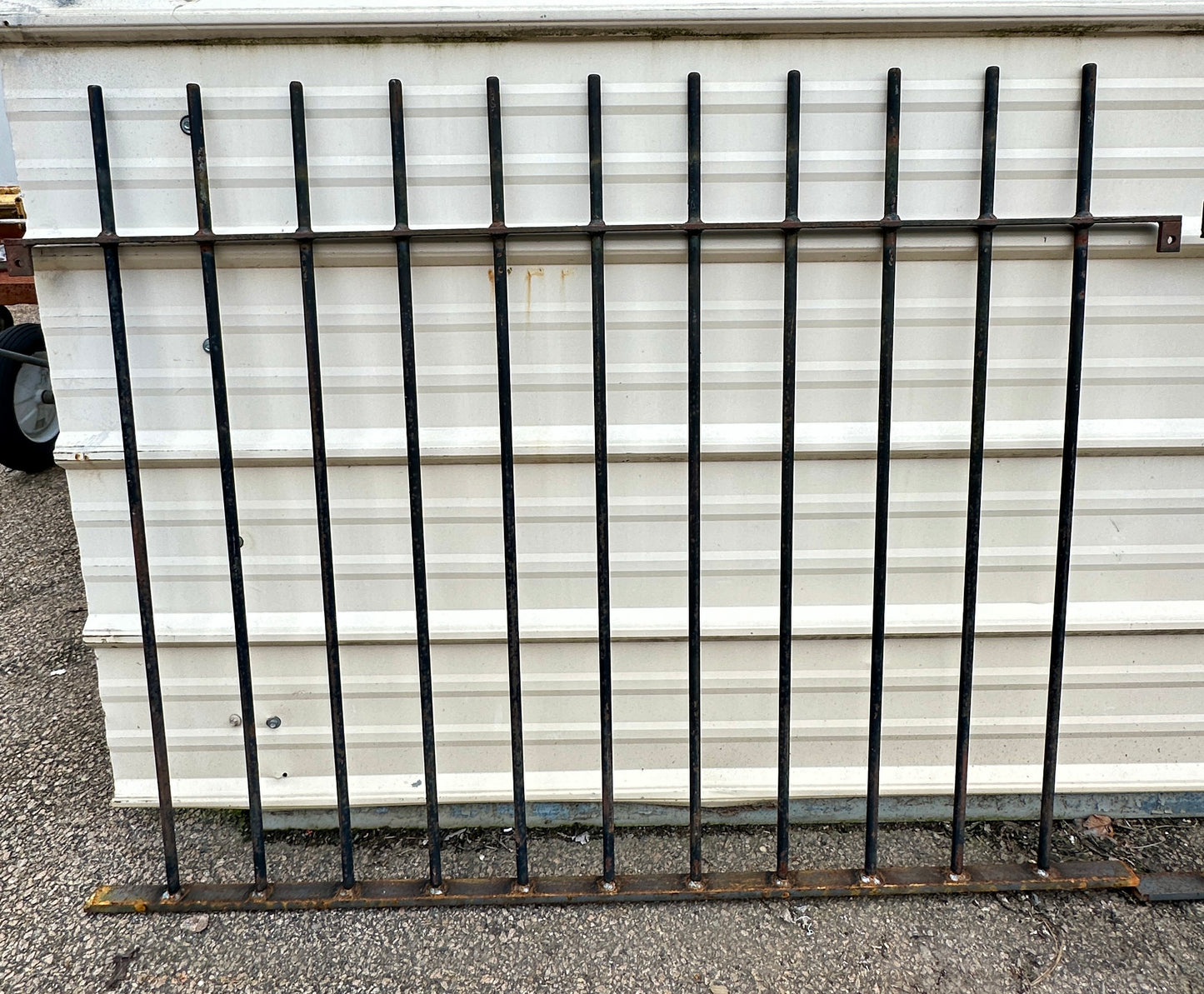 41 Linear Ft of Restored Iron Window Grates GA20439