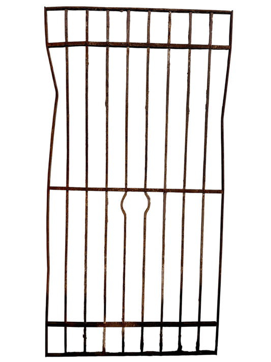 Antique Wrought Iron 81" Tall Gate