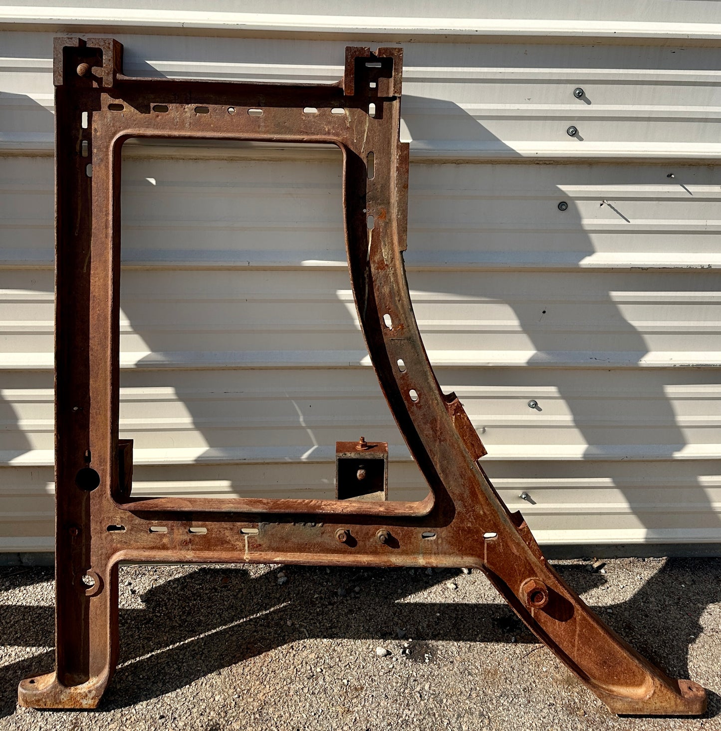 Pair of Antique Industrial Cast Iron Machine Legs GA20963