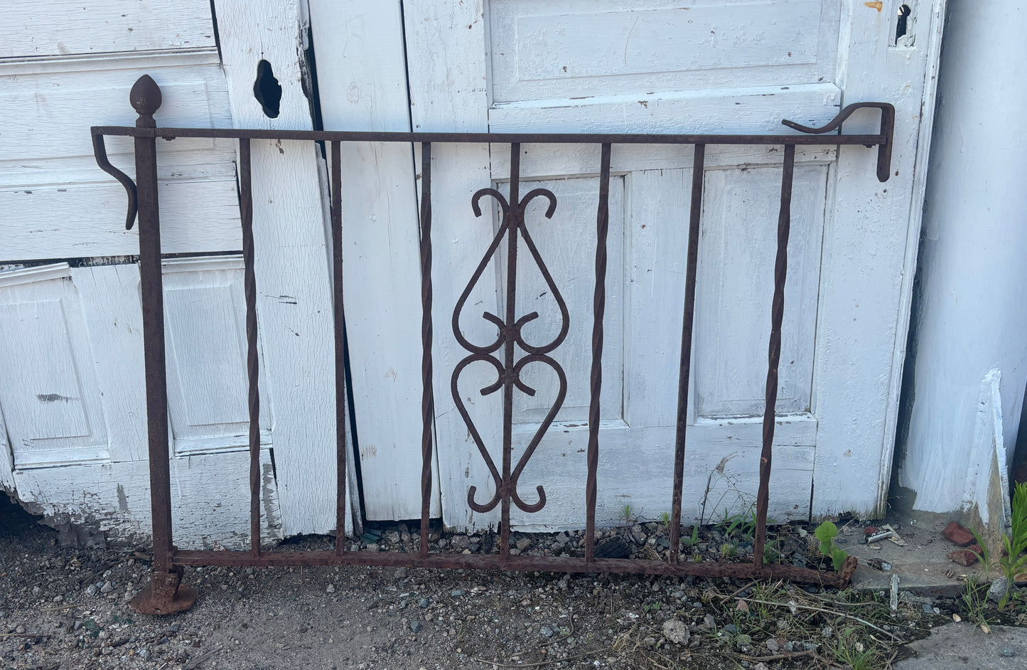 10 Feet of Cast Iron Porch Railings GA21253