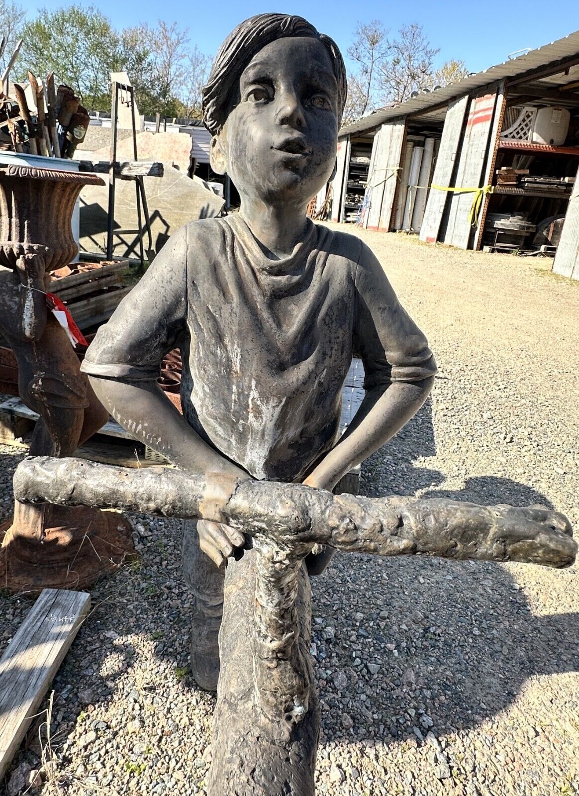 Cast Iron Garden Sculpture GA20014