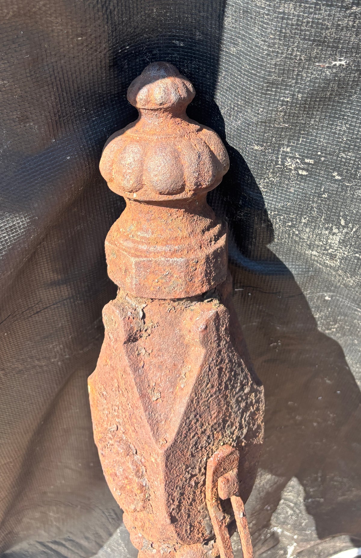 Cast Iron Newel Post GA21626