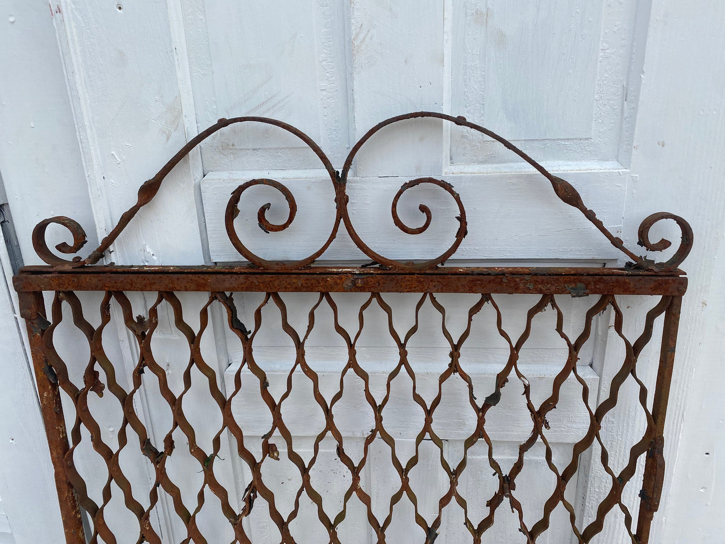 Antique Iron Gate GS20215 - 33 1/2" wide x 41 1/4" tall