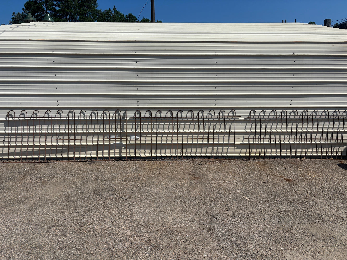33 Feet of Wrought Iron Hairpin Fencing GA21240