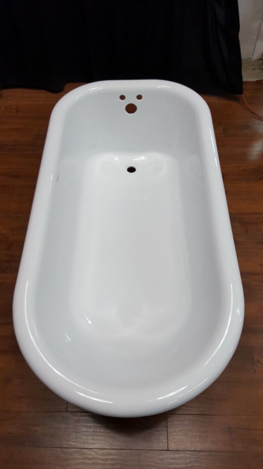 Vintage & Restored White 5 Foot Free Standing Cast Iron Bath Tub