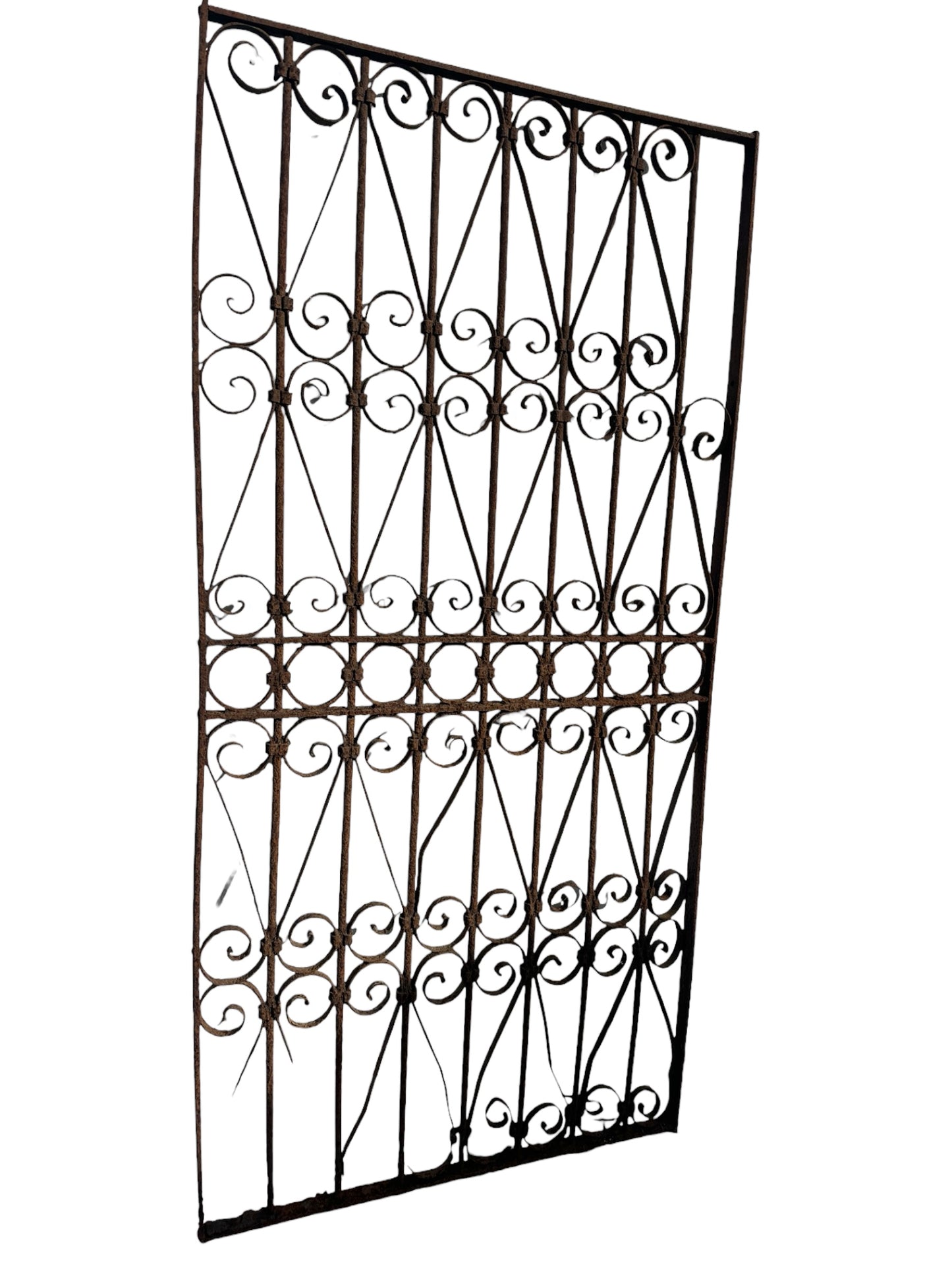 Antique Wrought Iron 64" Tall Gate GA20663