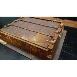 Ornate Cast Iron Heart Scroll Floor Register Vent #GA205