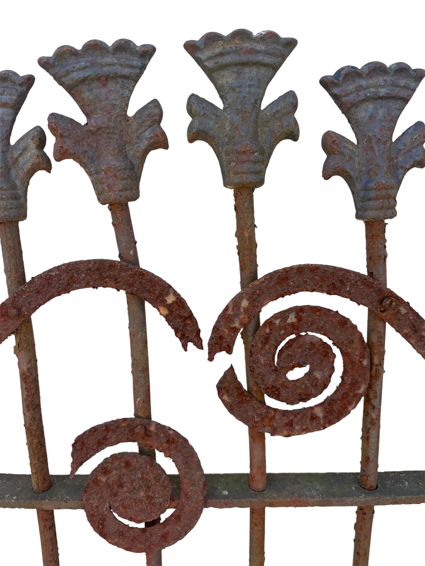 31 inches of antique wrought iron gate GA21103