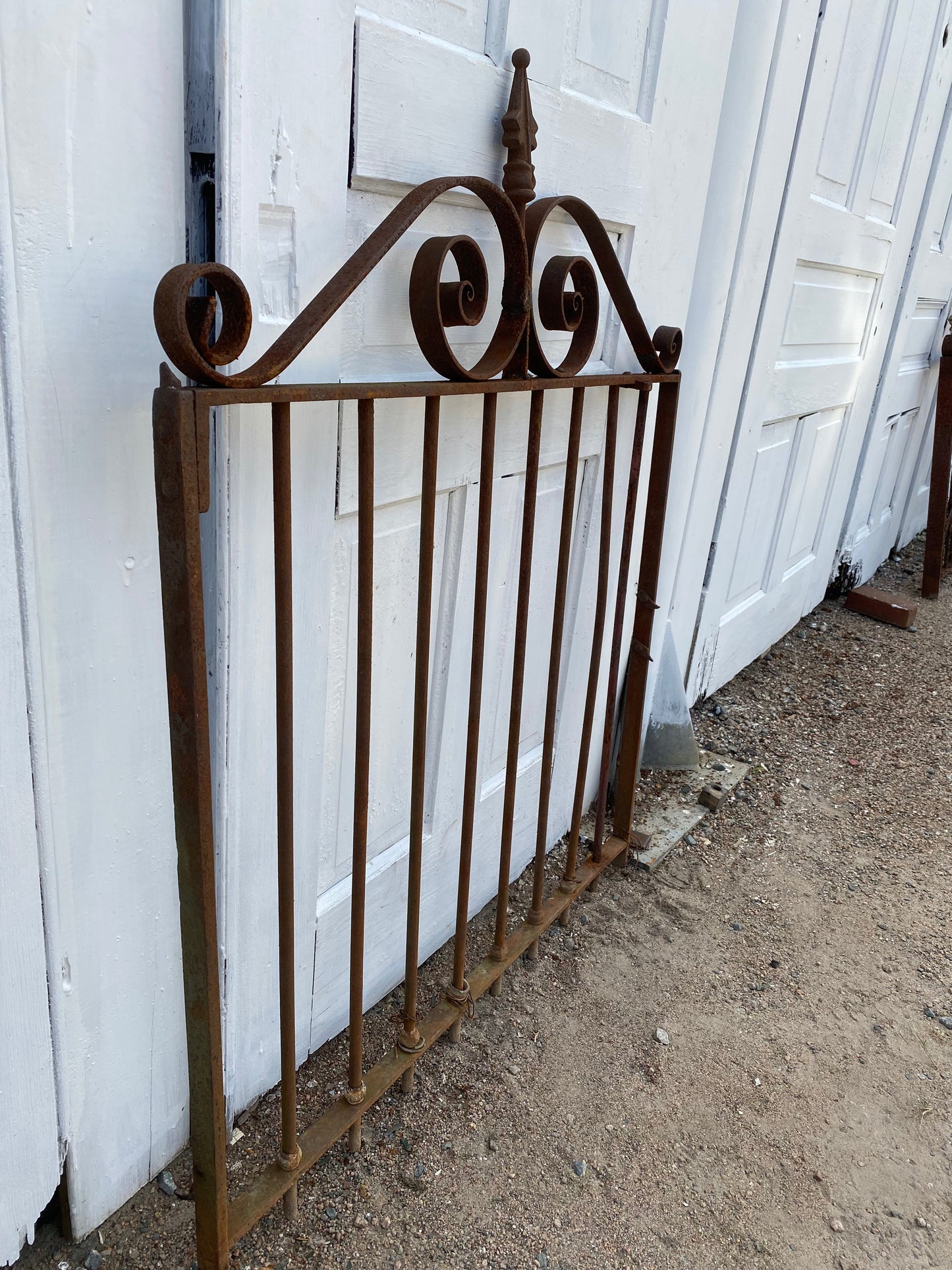 Antique Iron Gate GS20206 - 35 1/4" wide x 42 3/4" tall