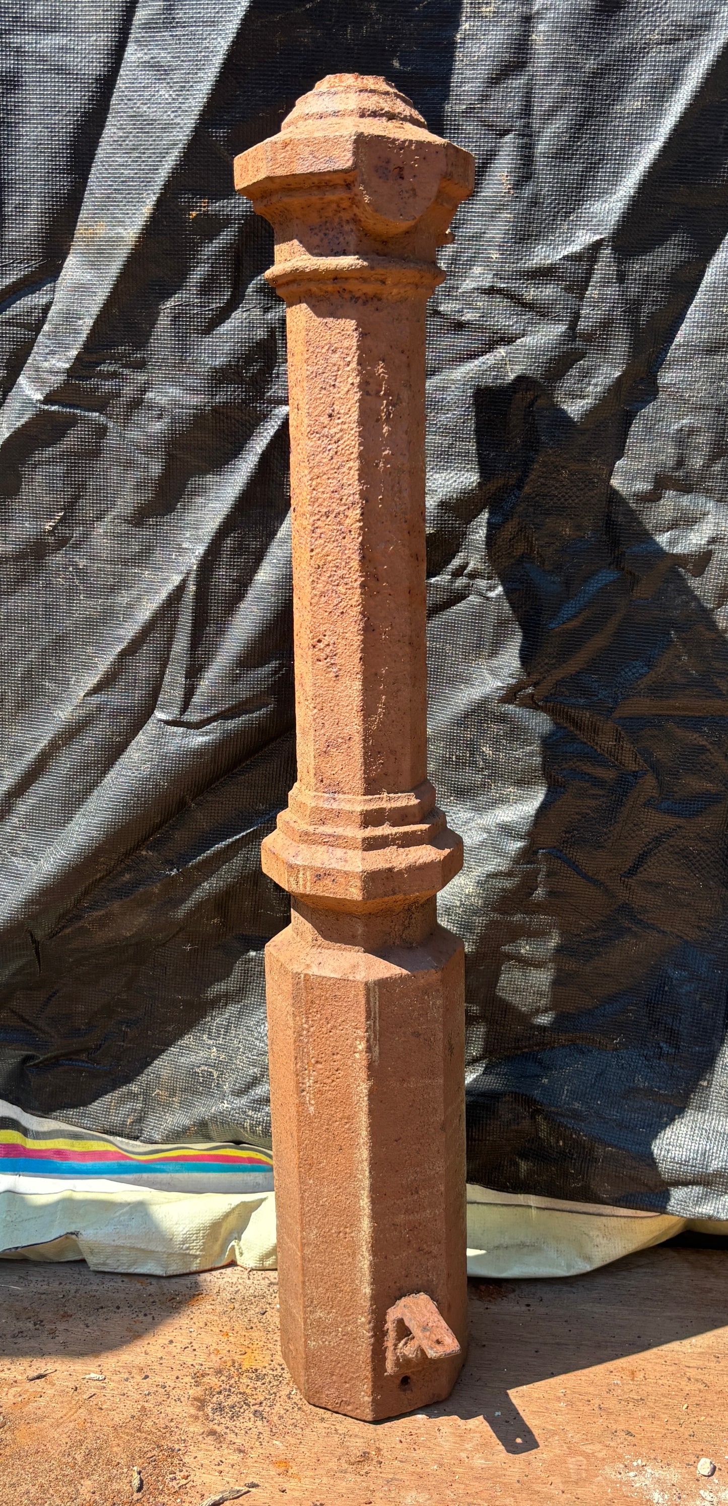 Cast Iron Newel Post GA21554