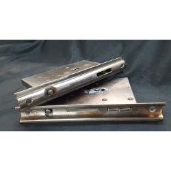 1888 Russell & Erwin Pocket Door Lock with Privacy Lock & Keeper #GA2003