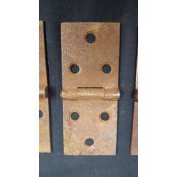 Set of 5 Square Furniture Cabinet Butt Hinges #GA152