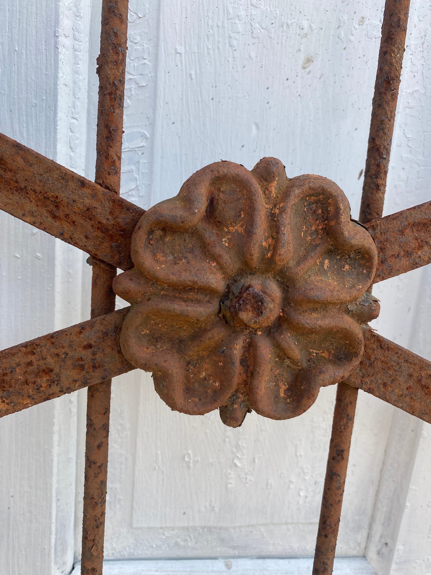 Antique Iron Gate GS20221 - 58 1/2" wide x 62 1/2" tall