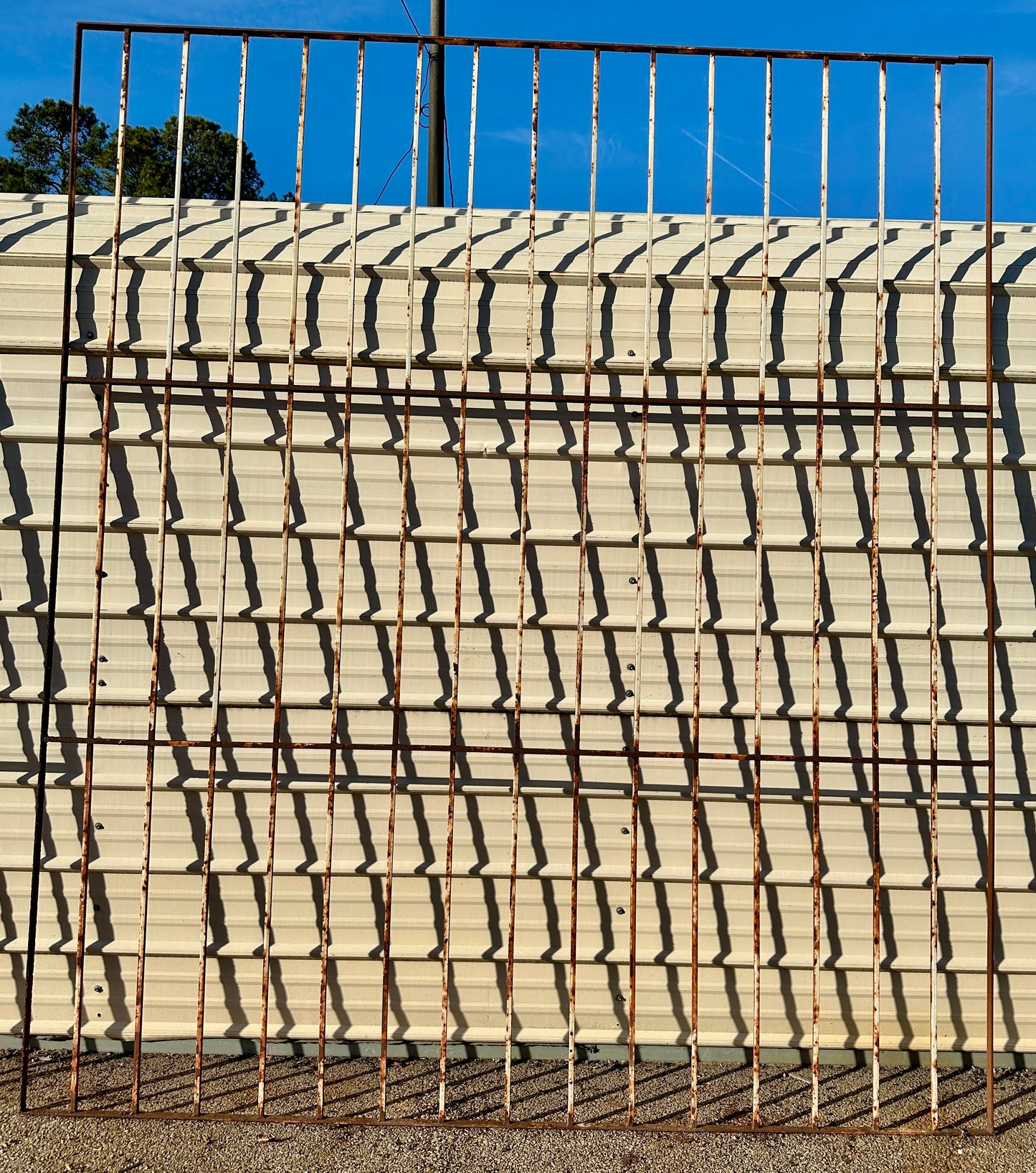 9Ft Tall Wrought Iron Fencing - 5 Panels in Set GA20515