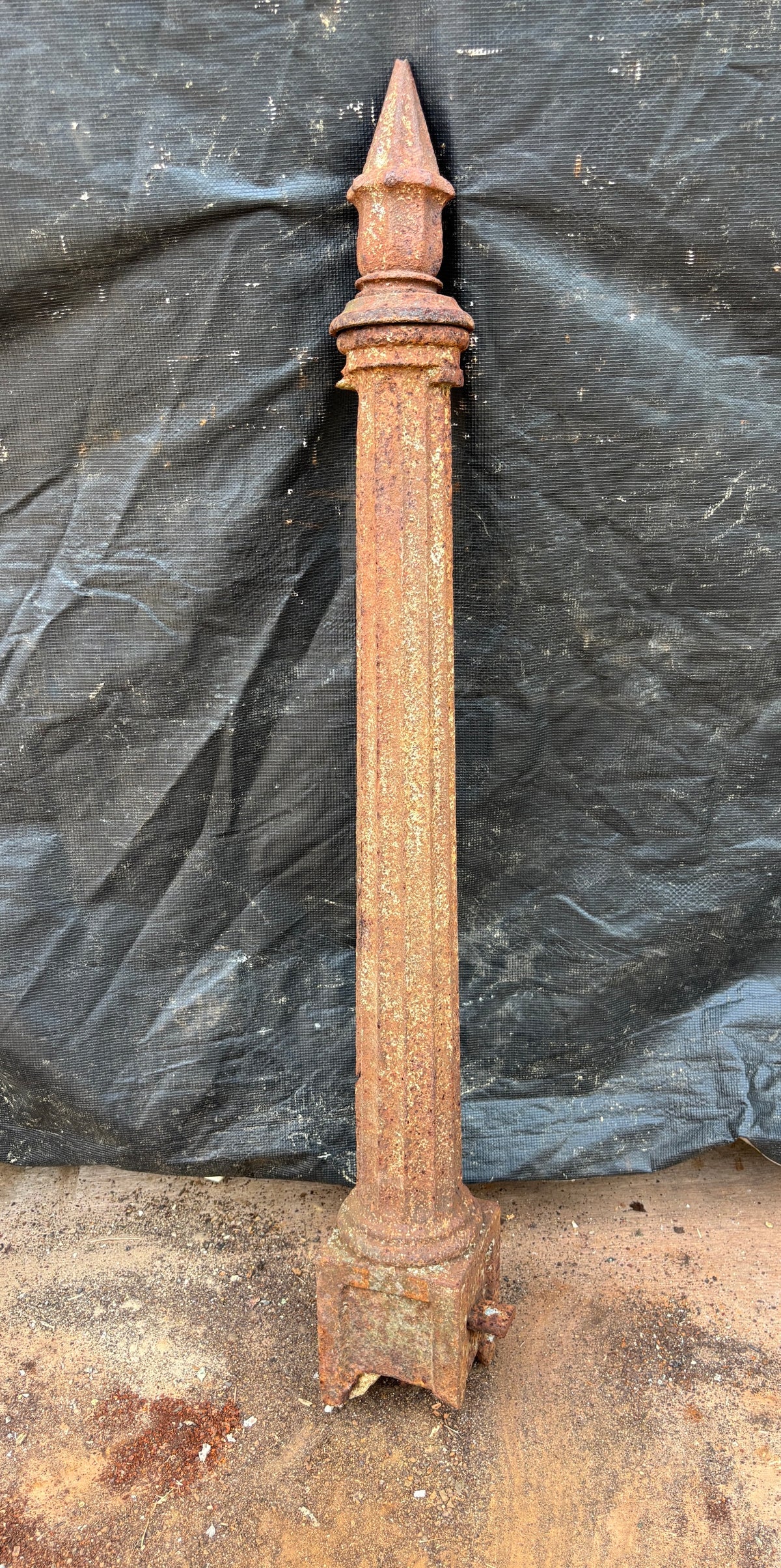 Cast Iron Newel Post GA21604