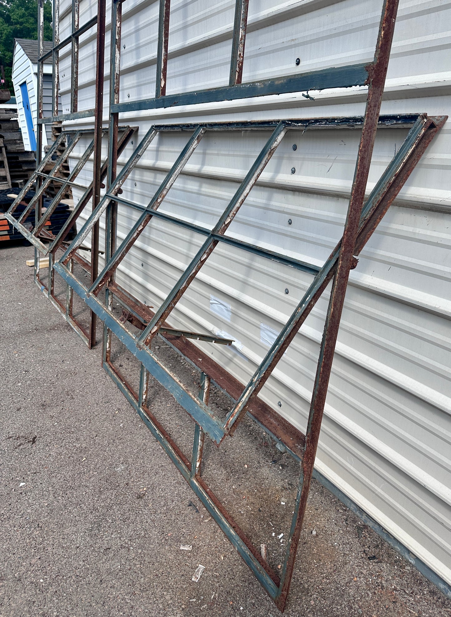 Industrial Steel Casement Windows - 82" T x 62" W - GA21036