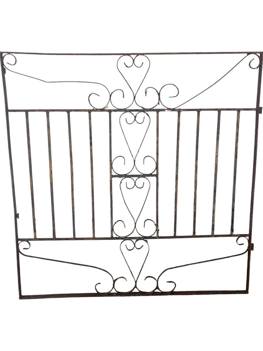 54 1/2 inch of antique iron gate GA21099