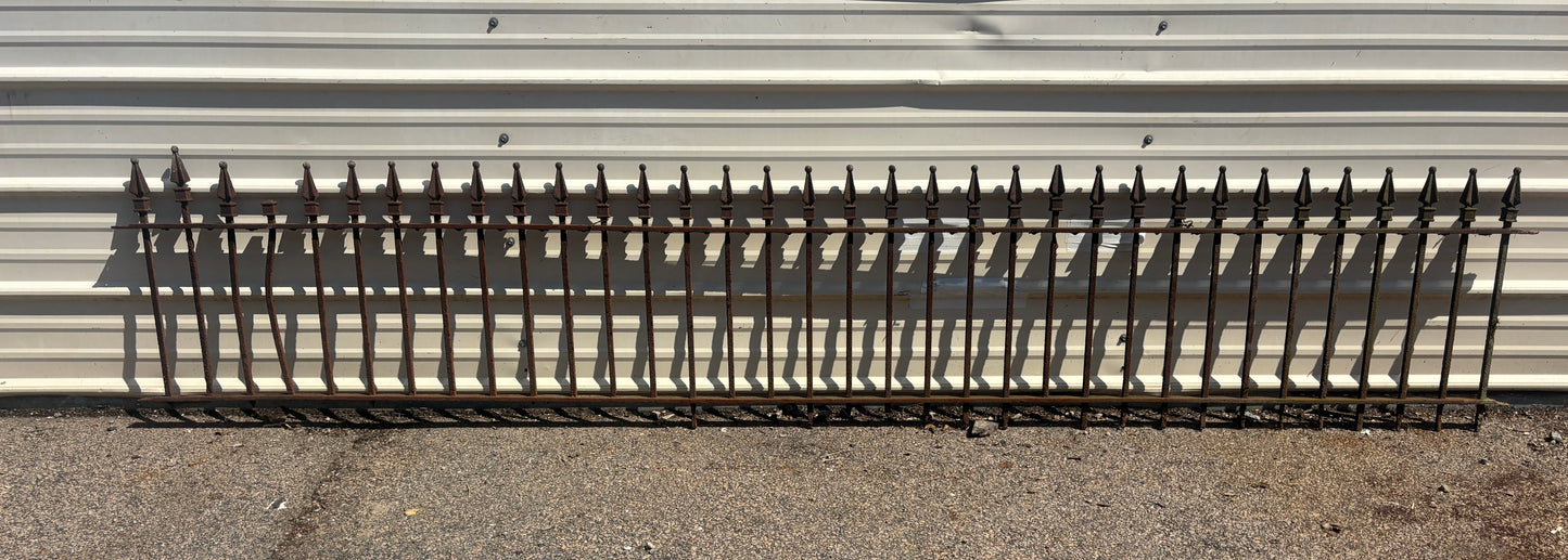 10 Foot Iron Fence Panel GA21307