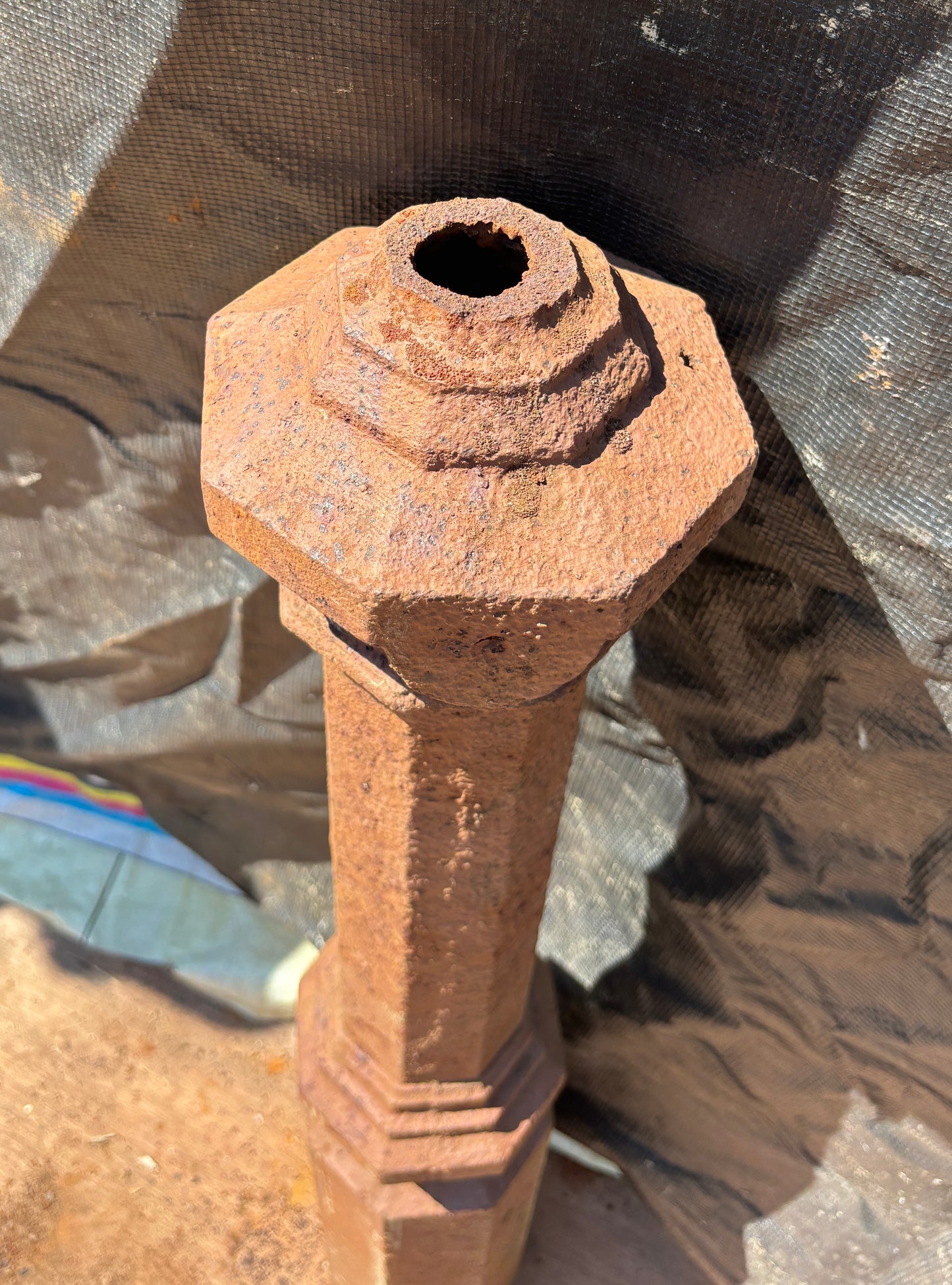 Cast Iron Newel Post GA21554