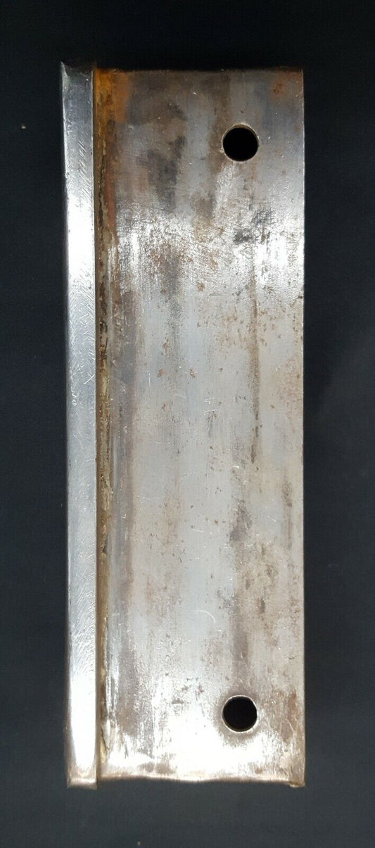 Large Iron and Brass Carpenter Rim Lock Keeper For Left or Right Side