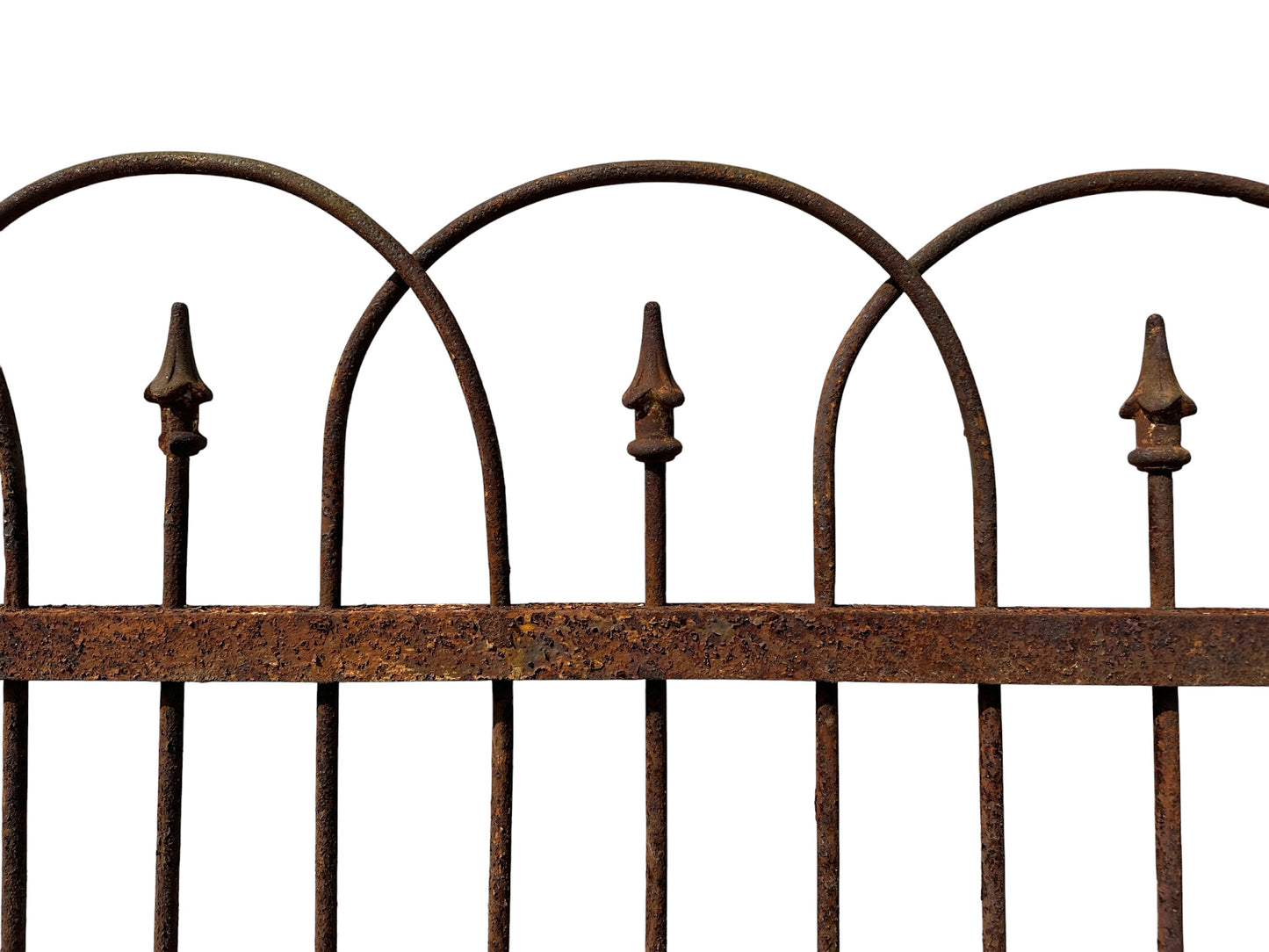 39 Feet of Antique Wrought Iron Hairpin Fencing GA20855