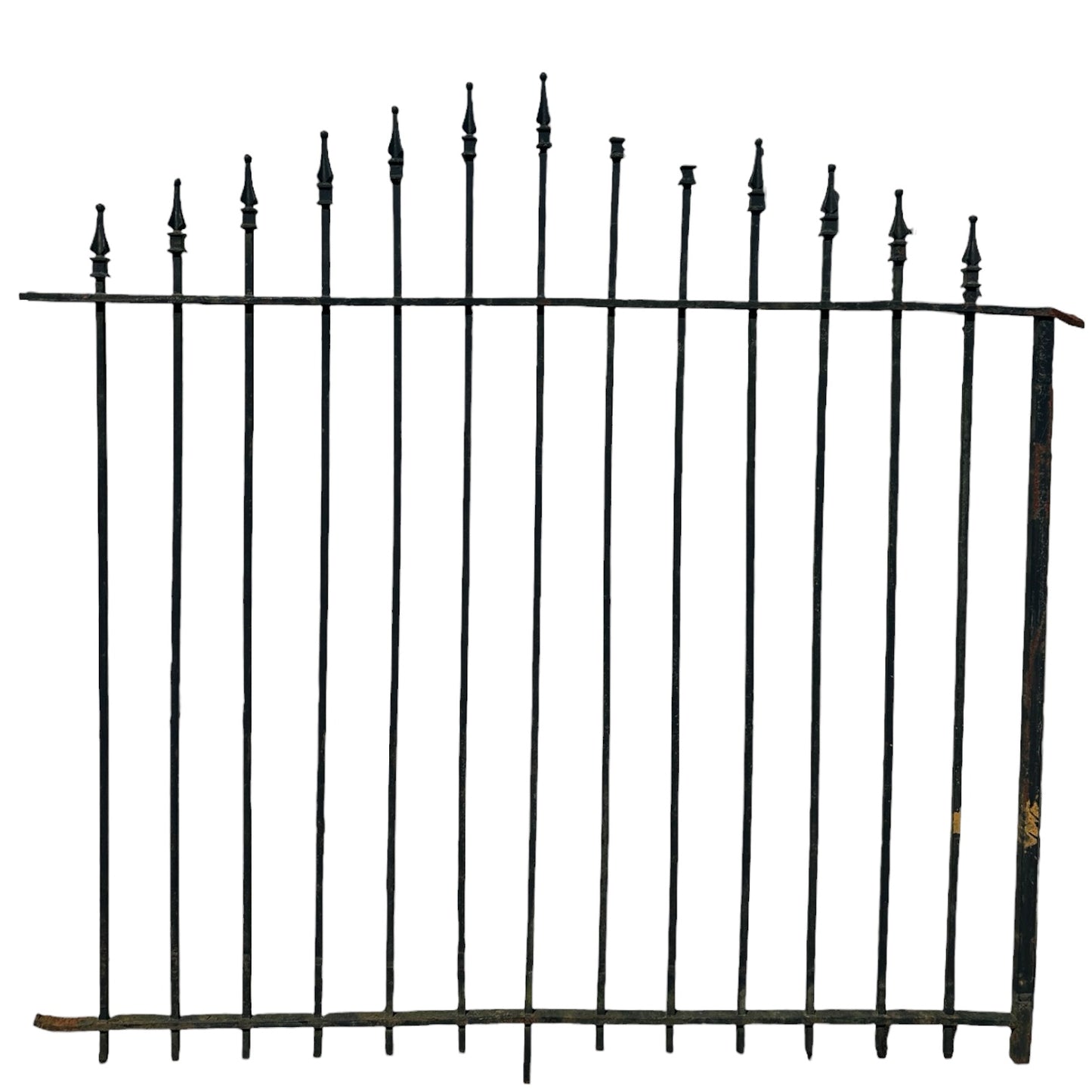 36 Ft of Antique Wrought Iron Fencing GA20906