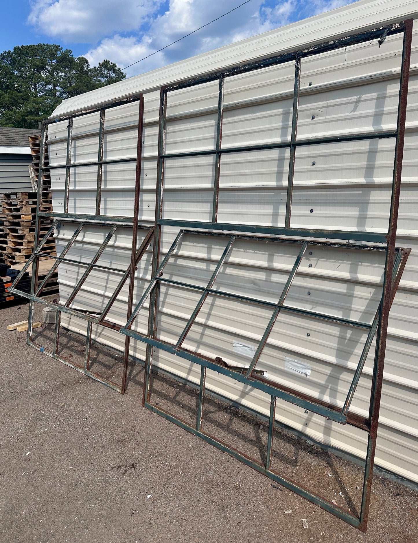 Industrial Steel Casement Windows - 82" T x 62" W - GA21036