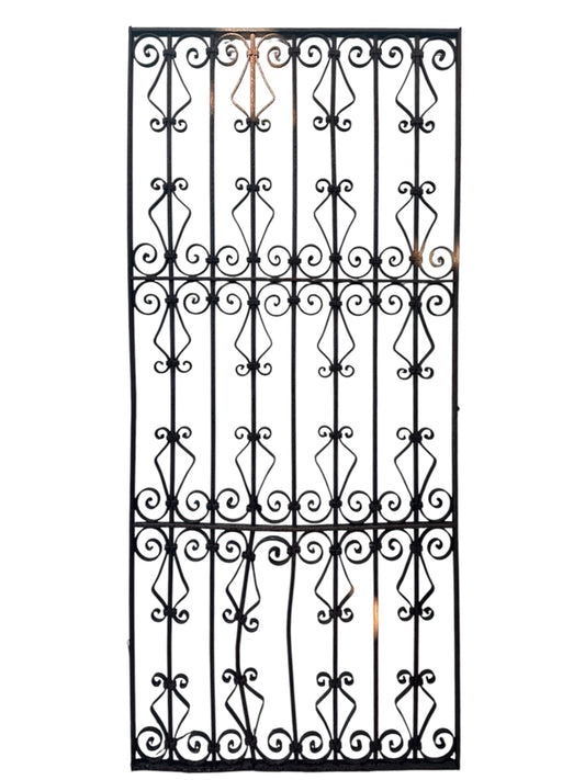 Antique Wrought Iron 75" Tall Gate GA20643