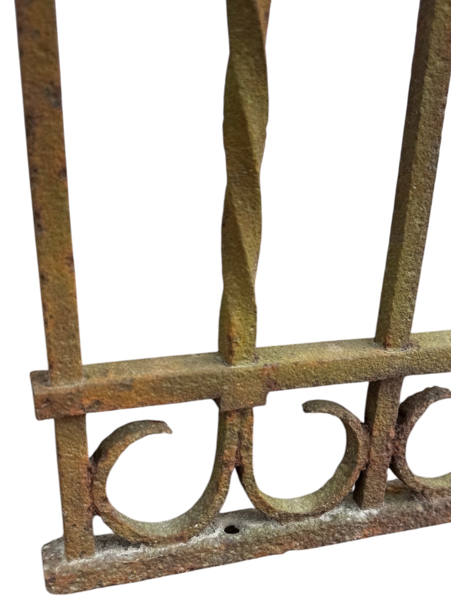 18 Ft Antique Wrought Iron Fencing GA20864