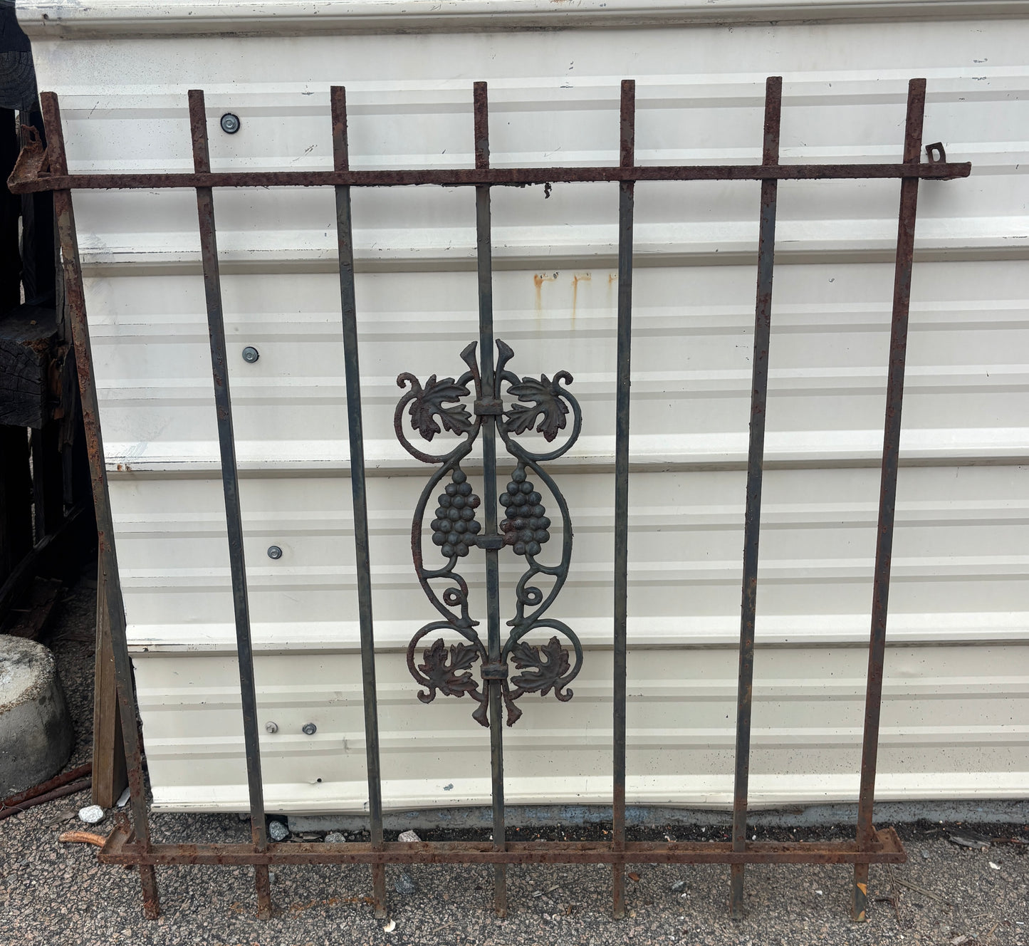 3 Foot Decorative Wrought Iron Fence Panel GA21283