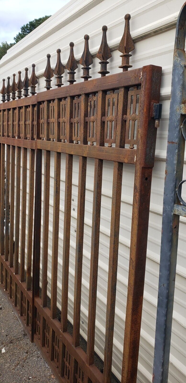 Pair of Ornate Gate Panels 41" Wide by 78" Tall GA9514