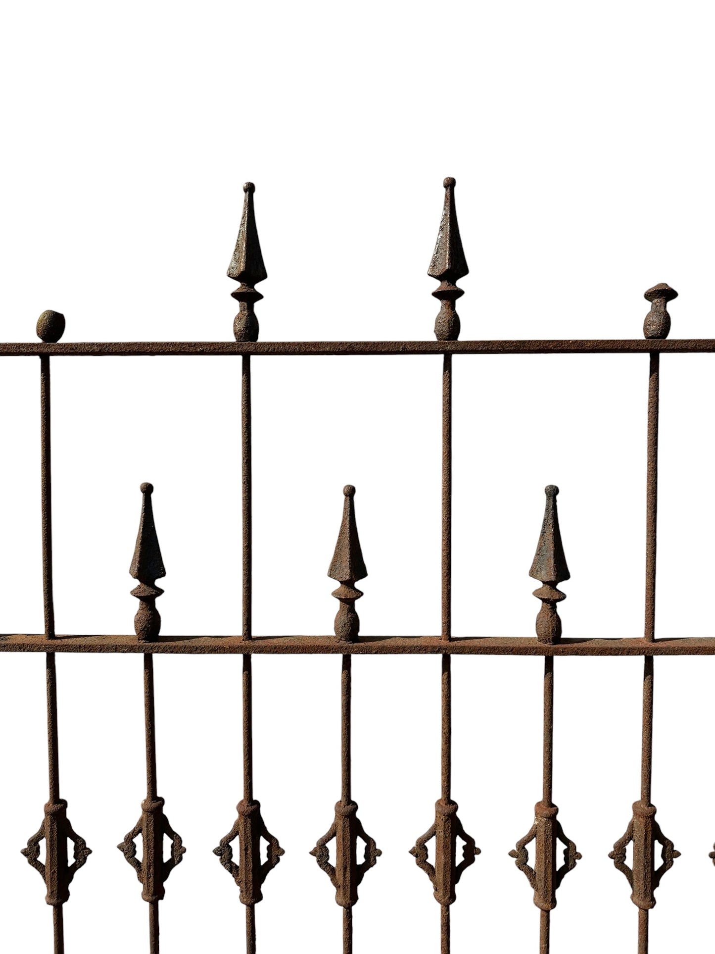 12 Feet of Antique Wrought Iron Fencing GA20862