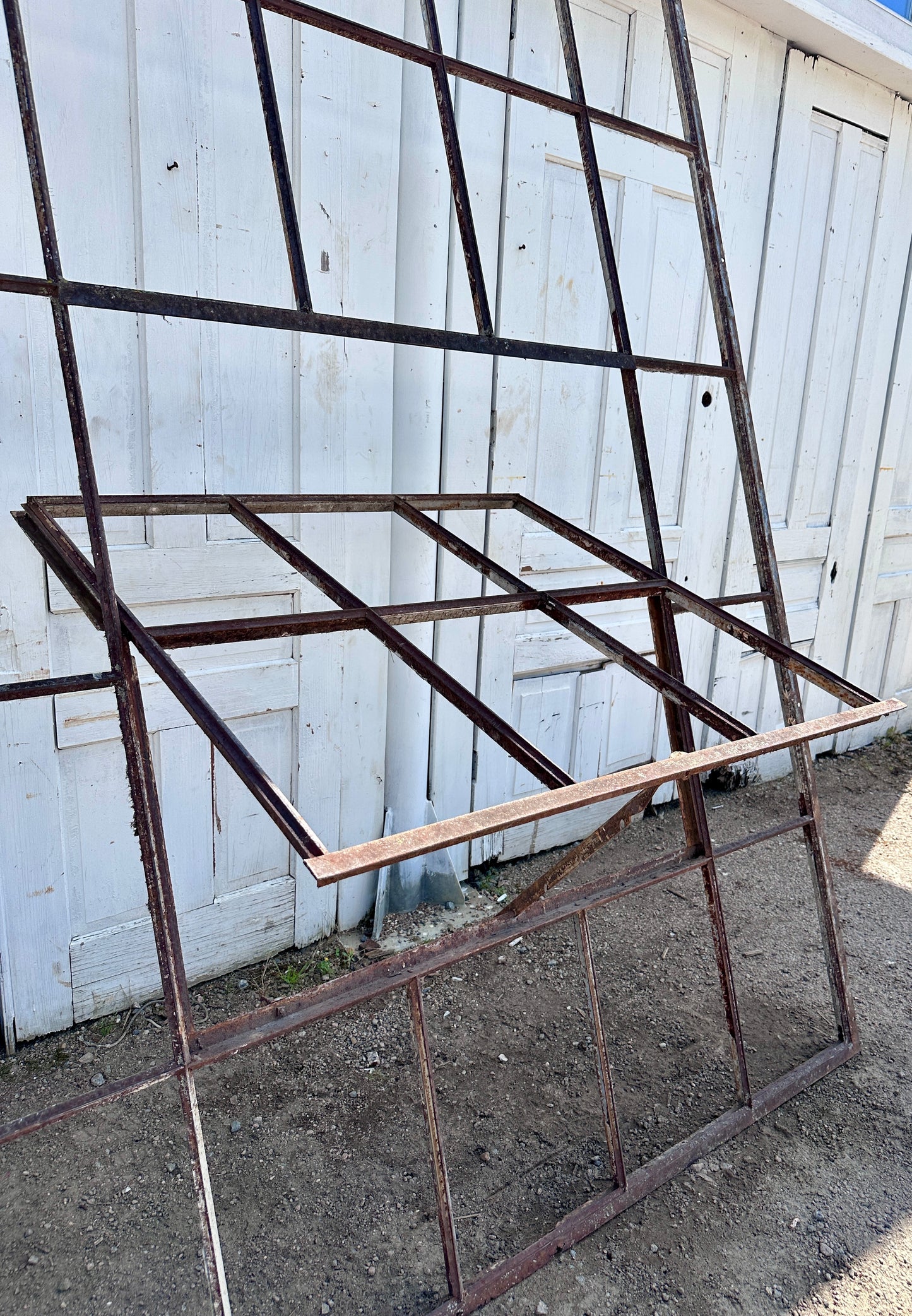 Industrial Steel Casement Windows 104" T x 74.5" W - 2 Available - GA21034