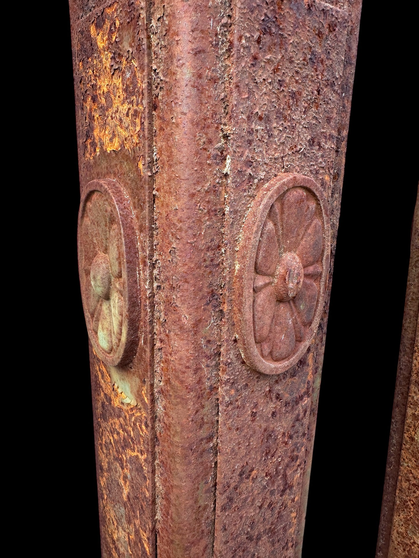 Vintage Cast Iron Posts - 6 Available - GA21051