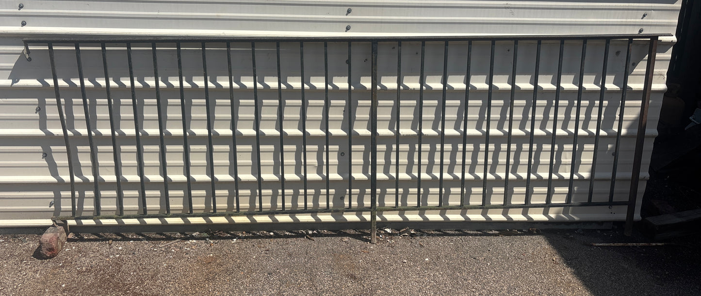9 Foot Iron Fence Panel GA21308
