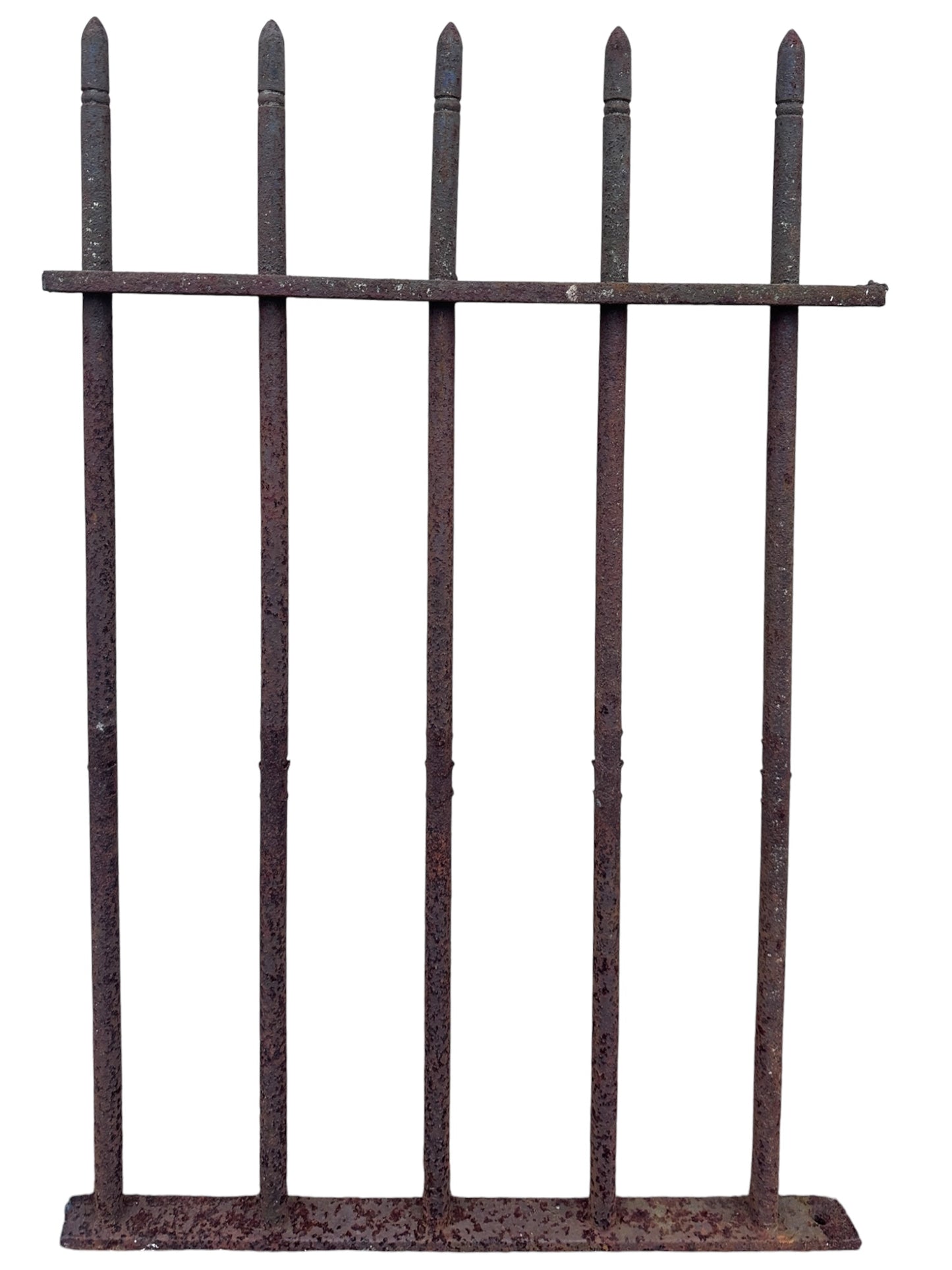 11 Feet Antique Wrought Iron Picket Fencing GA21058